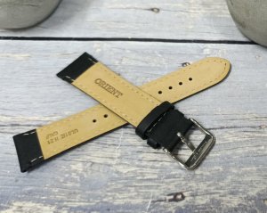 Orient Pasek do zegarka Bambino UL01E012J0 21 mm czarny 5