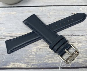 Orient Pasek do zegarka Bambino UL01E011J0 21 mm granatowy 3