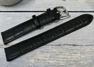 Orient Pasek do zegarka Automatic UL020018J0 20 mm czarny . 2
