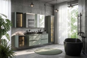 Villeroy & Boch Zestaw 100cm z szafką z lustrem i szafką górną (set-sog 100cm mc uc) 5