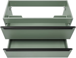 UAB KAME Zestaw meblowy 100cm z umywalką meblową FLY, baterią umywalkową, szafką z lustrem i szafką wysoką (set-sog 100cm fly nb mc hc) 12