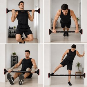 UNDERFIT Drążek rozporowy do podciągania PRO 73-100 cm 6