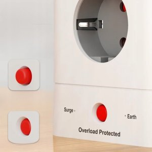 Listwa zasilająca ELECTRONICA 4U Listwa zasilająca 16w1 12 gniazd AC + 2x USB A + 2x USB C z włącznikiem 5