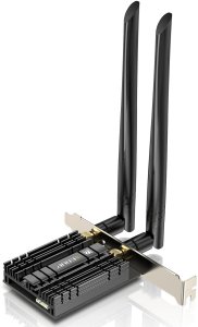 Karta sieciowa EDUP Karta sieciowa PCIe do komputera PC WiFi 7 Bluetooth 5.4 z Intel BE200 5