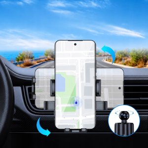 Topk Uniwersalny uchwyt do samochodu holder na telefon obracany obrotowy o 360 5