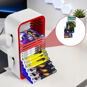Geekhome Stojak na gry i kontrolery Nintendo Switch PS4 PS5 Xbox One Xbox Series X/S 7