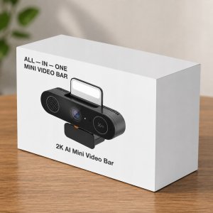 Kamera internetowa Canyon Kamera internetowa AI 3w1 2K 2560*1440 30fps USB C Kamerka mikrofon głośnik 15