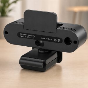 Kamera internetowa Canyon Kamera internetowa AI 3w1 2K 2560*1440 30fps USB C Kamerka mikrofon głośnik 4