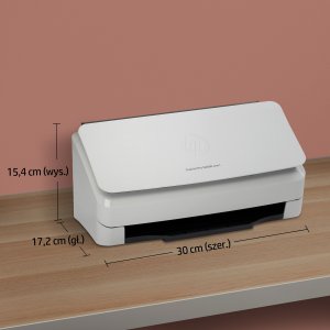 Skaner HP Scanjet Pro N4000 snw1 Sheet-feed Scanner Skaner z podajnikiem 600 x 600 DPI A4 Czarny, Biały (6FW08A#B19) 2