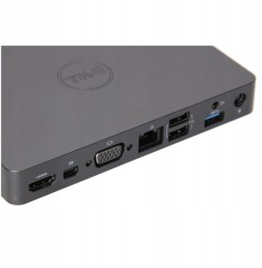 art. poleasingowy Dell Stacja dokująca Dell WD15 K17A USB-C | HDMI, DP, VGA, LAN | Zasilacz 130W 4
