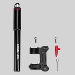 RockBros Mini pompka rowerowa SMART-B 150 PSI do wentyli Presta i Schrader - czarna (5907769390982) 4
