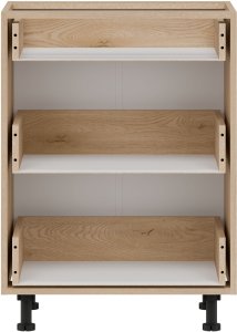 BogFran Szafka dolna z szufladami 60 cm kuchenna PATI PK18/PF18 Jasny Grafit (BF-PF18 JG KPL) 4