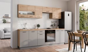 BogFran Szafka dolna z szufladami 60 cm kuchenna stojąca PATI PK18/PF18 Dąb Artisan (BF-PF18 DA KPL) 9