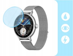 Alogy 3PAK Szkło Hartowane Uniwersalne Na Smartwatch fi 36mm Szkiełko Ochronne 9H (BUND1208) 2
