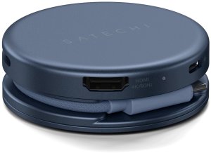 HUB USB Satechi Adapter HUB 5w1 USB C OntheGo STPOTG5B indigo 4