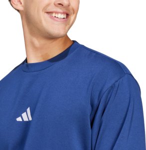 Adidas Bluza męska Essentials Feelcozy niebieska JE3792 L 4