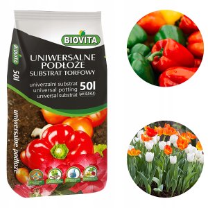Biovita Substrat torfowy podłoże ogrodnicze 50L 2