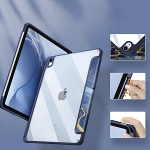 Etui na tablet Uniq Graficzne do Apple iPad 10.9 2022 Gen 10 / 11 2025 A16 Gen 11 z klapką, morskie - ochronne z podstawką 5