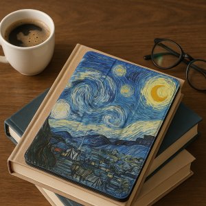 Etui na tablet 4kom.pl Graficzne do Xiaomi Pad 7 / Pad 7 Pro 11.2 z klapką / Xiaomi Pad 7 Pro - ochronne z podstawką 12