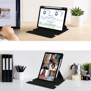 Etui na tablet Uniq 360 z klawiaturą do Apple iPad 10.9 2022 Gen. 10 / 11 2025 A16 Gen. 11 / Apple iPad 11 2025 / Apple iPad 10 2024, czarne - ochronne 7