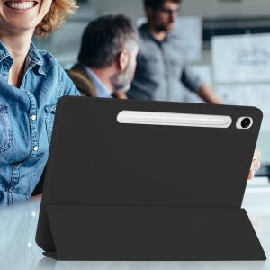 Etui na tablet Strado-Tech Smart Pencil do Samsung Galaxy Tab S9 SM X716 S9 FE S10 FE Lite, czarne - ochronne 4