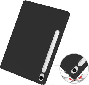 Etui na tablet Strado-Tech Smart Pencil do Samsung Galaxy Tab S9 SM X716 S9 FE S10 FE Lite, czarne - ochronne 5