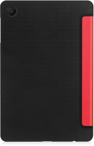 Etui na tablet SUPERO Smart do T-Mobile T Tablet 2 10.1 5G 2025 z klapką, czerwone - ochronne z podstawką 4