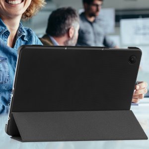 Etui na tablet SUPERO Smart do T-Mobile T Tablet 2 10.1 5G 2025 z klapką, czarne - ochronne z podstawką 2