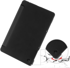Etui na tablet SUPERO Smart do T-Mobile T Tablet 2 10.1 5G 2025 z klapką, czarne - ochronne z podstawką 6