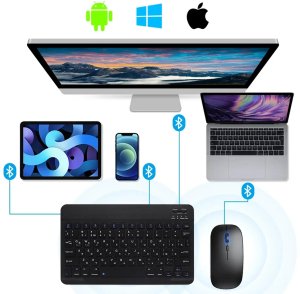 Etui na tablet 4kom.pl 360 z klawiaturą do Samsung Galaxy Tab S9 / S10 FE 10.9 na Rysik / Samsung Galaxy Tab S10 - ochronne 13