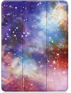 Etui na tablet Uniq Graphic do Redmi Pad SE 8.7 2024 / Redmi Pad, Galactica - ochronne z podstawką, dostęp do portów i przycisków 6