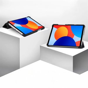 Etui na tablet Uniq Graphic do Redmi Pad SE 8.7 2024 / Redmi Pad, Galactica - ochronne z podstawką, dostęp do portów i przycisków 9