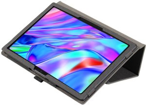 Etui na tablet 4kom.pl Slim do Tcl Tab 10 Gen. 2 8496G 10.36 10.4 / Gen 2, czarne - ochronne z podstawką 5