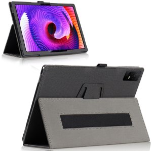 Etui na tablet 4kom.pl Slim do Tcl Tab 10 Gen. 2 8496G 10.36 10.4 / Gen 2, czarne - ochronne z podstawką 7