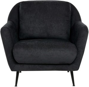 Beliani Fotel EIBY Szenil Czarny 5