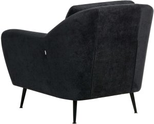 Beliani Fotel EIBY Szenil Czarny 6