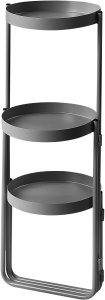 Beliani Stojak na kwiaty FRAGARIA Metal 42 cm czarny 5