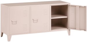 Beliani Szafka biurowa CARDIFF metal beżowy 7