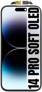 UTS-Group Wyświetlacz Do iPhone 14 Pro LCD Ekran Soft OLED Wymienny IC (A2890, A2650, iPhone 14 Pro, Soft OLED, Wymienny IC) 2