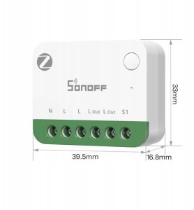 Sonoff Przekaźnik MINI-ZB1GSP PM 1 Kanał Monitorowanie Energii Zigbee BT 4