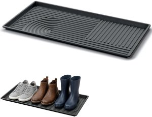 Prosperplast Ociekacz duży podstawka pod buty TASSY DRY PAD czarny 2