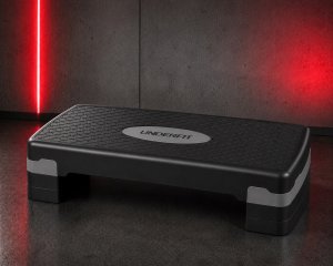 UNDERFIT Step do ćwiczeń 3-stopniowy PowerStep szary 2