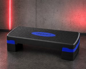 UNDERFIT Step do ćwiczeń 3-stopniowy PowerStep niebieski 2