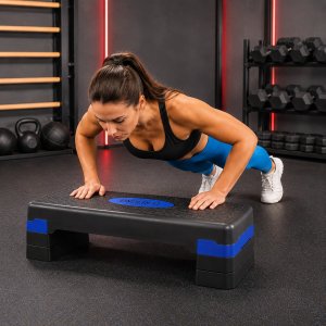 UNDERFIT Step do ćwiczeń 3-stopniowy PowerStep niebieski 4