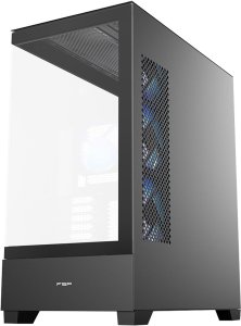 Obudowa FSP/Fortron FSP M370-BA Case Midi Tower mITX, mATX, ATX (BTF) Black ARGB Czarny (POC0000370) 3