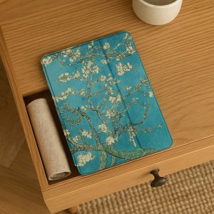 Etui na tablet Strado-Tech Graficzne do Lenovo Tab 10.1 2025 z klapką - ochronne z podstawką 13