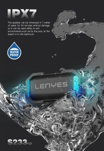 Głośnik Lenyes Bluetooth MAGGLOW z S233 2