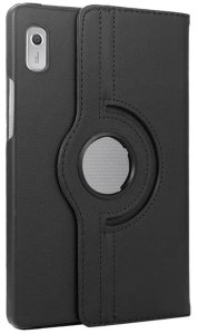 Etui na tablet Strado-Tech Do Lenovo Tab M9 2023 / Tab M9 2023 TB310, czarne - ochronne z podstawką, dostęp do portów i przycisków 3