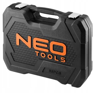 Zestaw narzędzi Neo Tools Kluczy nasadowych 1/2", 1/4", 95 szt., CrV, pianka EVA (10-065) 4