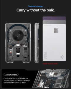 Spigen Ultra Hybrid Wallet MagSafe Magnetic Card Holder NEO ONE (8800337245363-AFA11403) 7